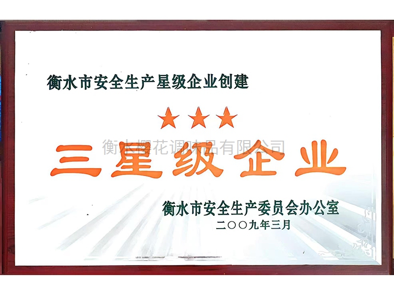 三星級(jí)企業(yè)